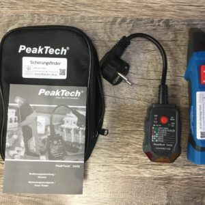 Sicherungsfinder mit RCD Tester