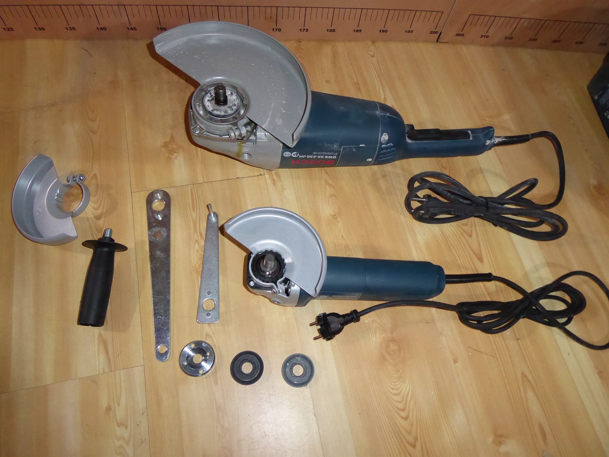 Winkelschleifer-Set – großer 230-mm-Trennschleifer und kompakter Winkelschleifer – Bild 6